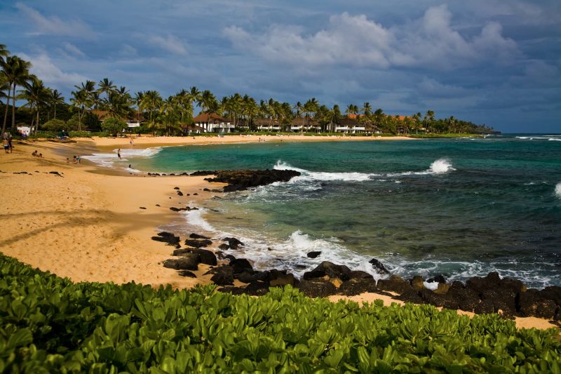 Poipu beach