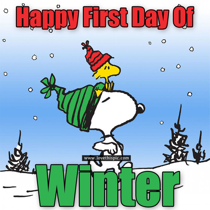 First Day Of Winter Clip Art