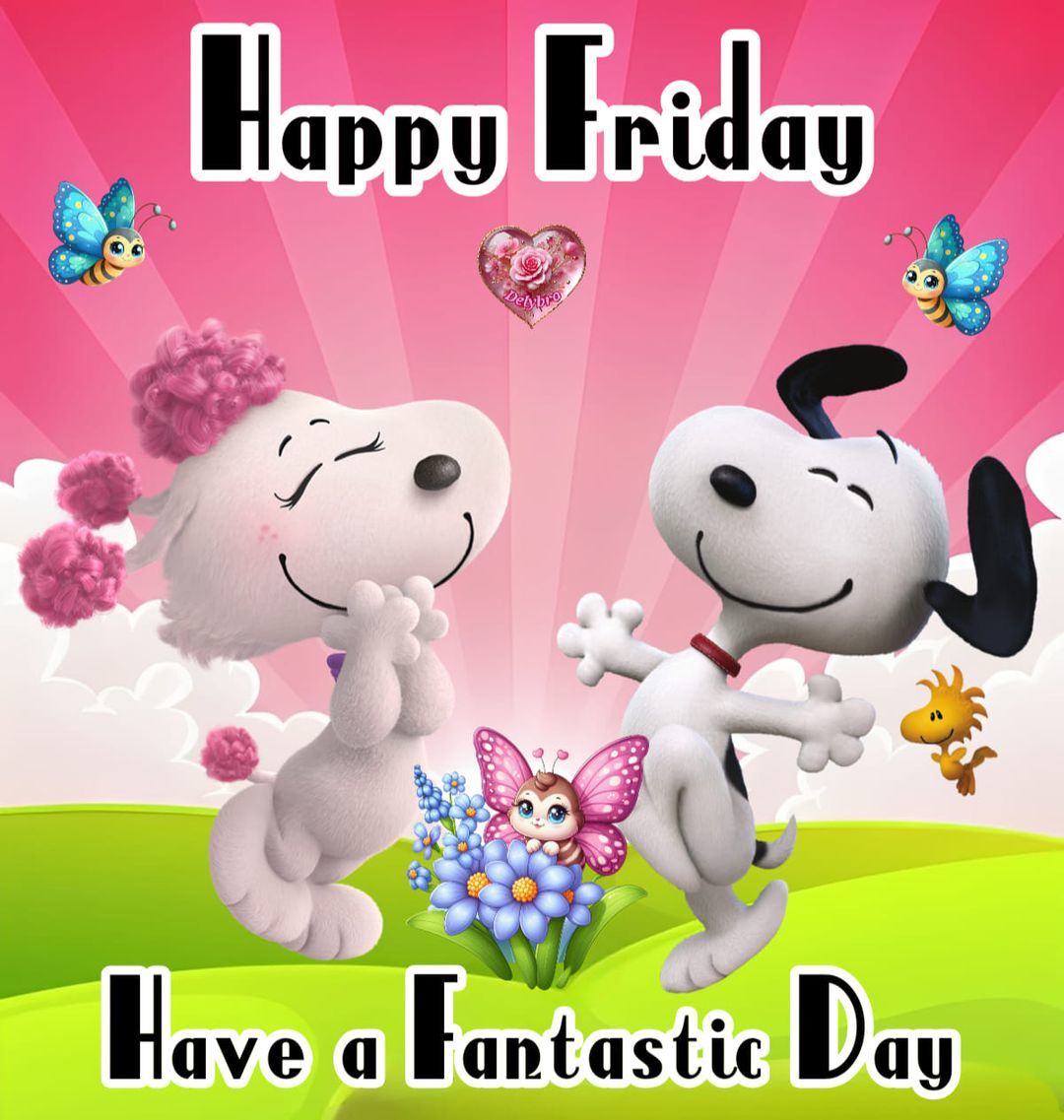 Belle And Snoopy Happy Friday Quote Pictures, Photos, and Images for ...