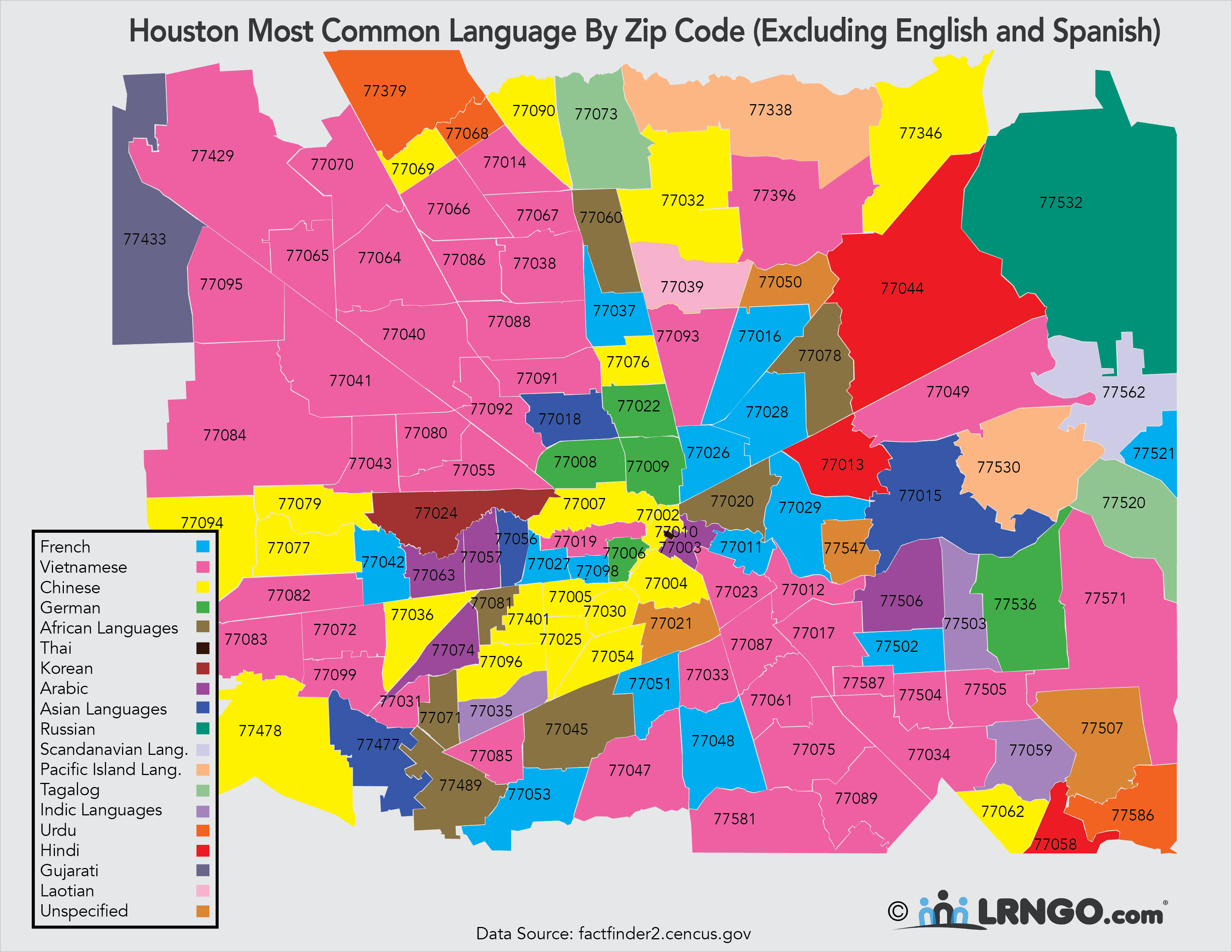 Houston Map By Zip Code