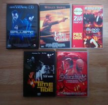 Lot 5 DVD action asiatique