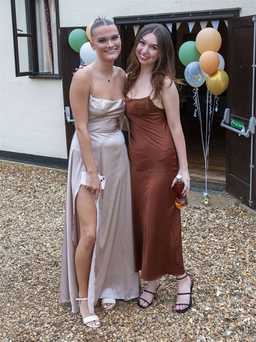 Athena Six Form Students from Downham Market High School Prom at Wimbotsham and Stow Village Hall.. (58933306)