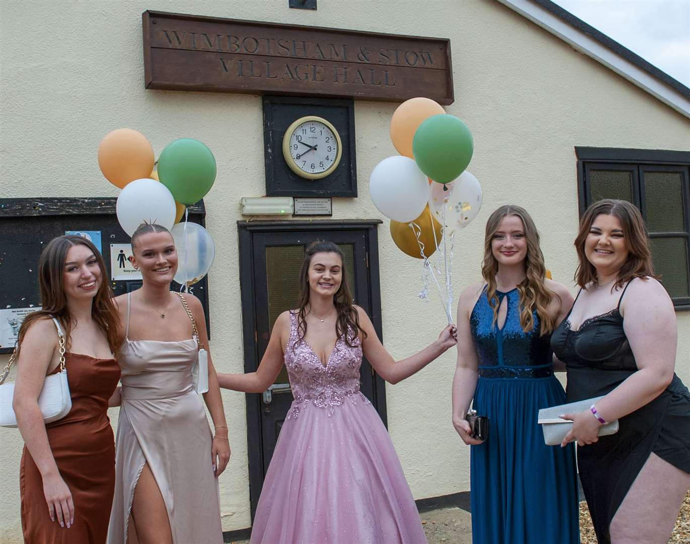 Athena Six Form Students from Downham Market High School Prom at Wimbotsham and Stow Village Hall.. (58933312)