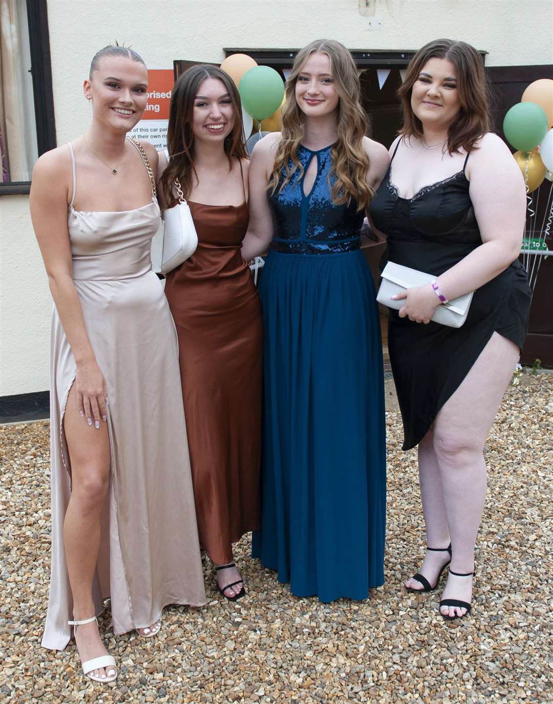 Athena Six Form Students from Downham Market High School Prom at Wimbotsham and Stow Village Hall.. (58933308)