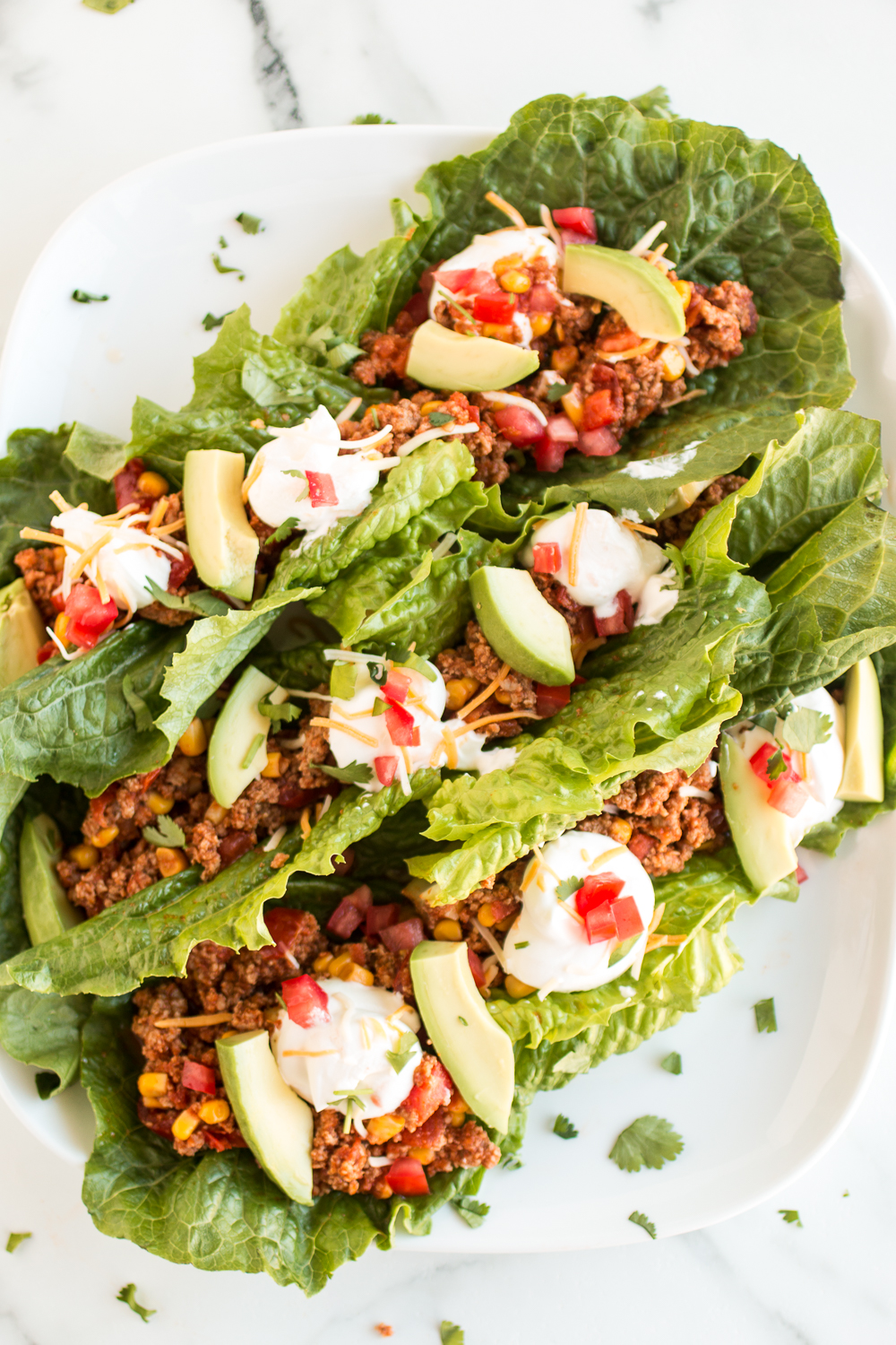 Turkey Taco Lettuce Wraps