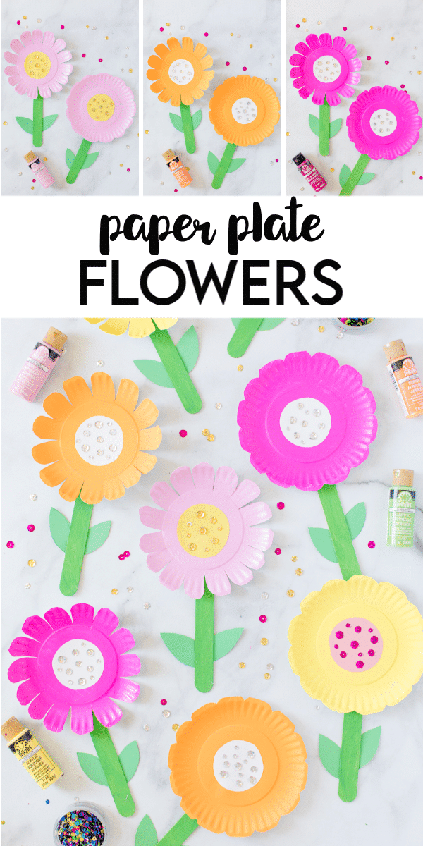 Paper Plate Flowers - Made To Be A Momma