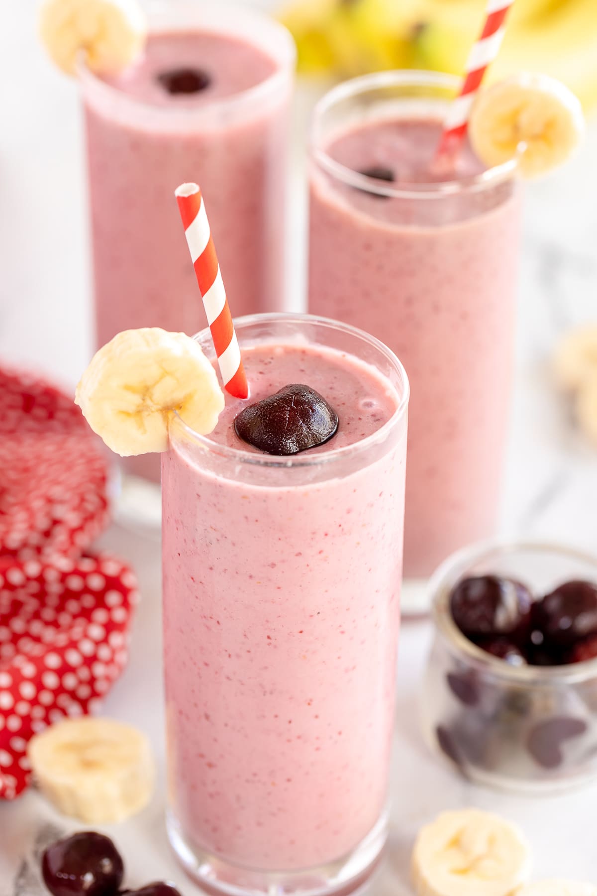 Cherry Banana Smoothie