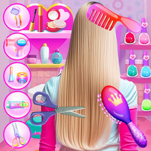 Hair Salon Dress Up Girl