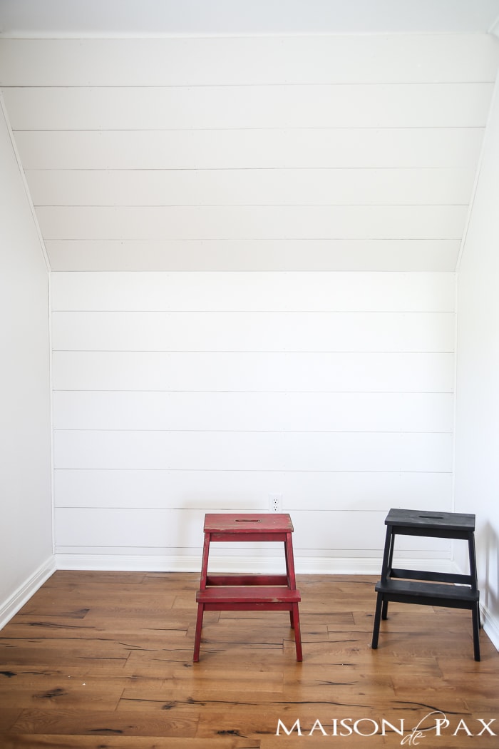 How to Plank  a Wall (DIY Shiplap)