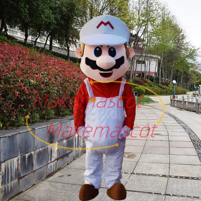 Fashion Game Character Super Mario Mascot Costume