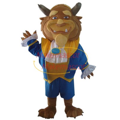 Beast Mascot Costume From Beauty and the Beast Fancy Dress