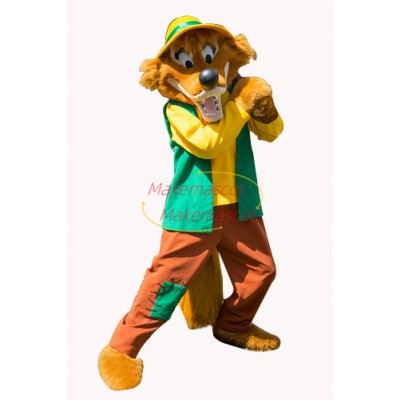 Cartoon Fox Mascot Costume