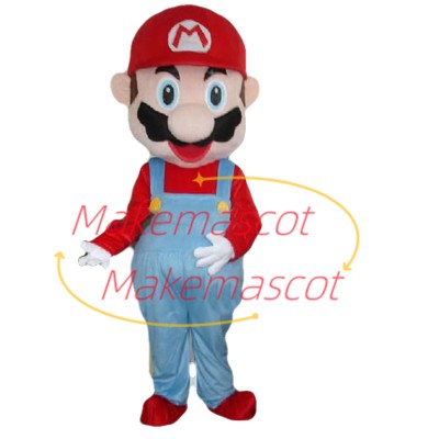 Halloween Mario Mascot Costume 