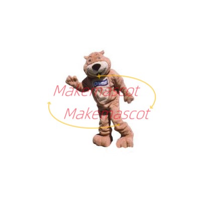 Friendly Plush Adult Bear Mascot Costume