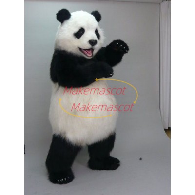 Realistic Panda Mascot Costume