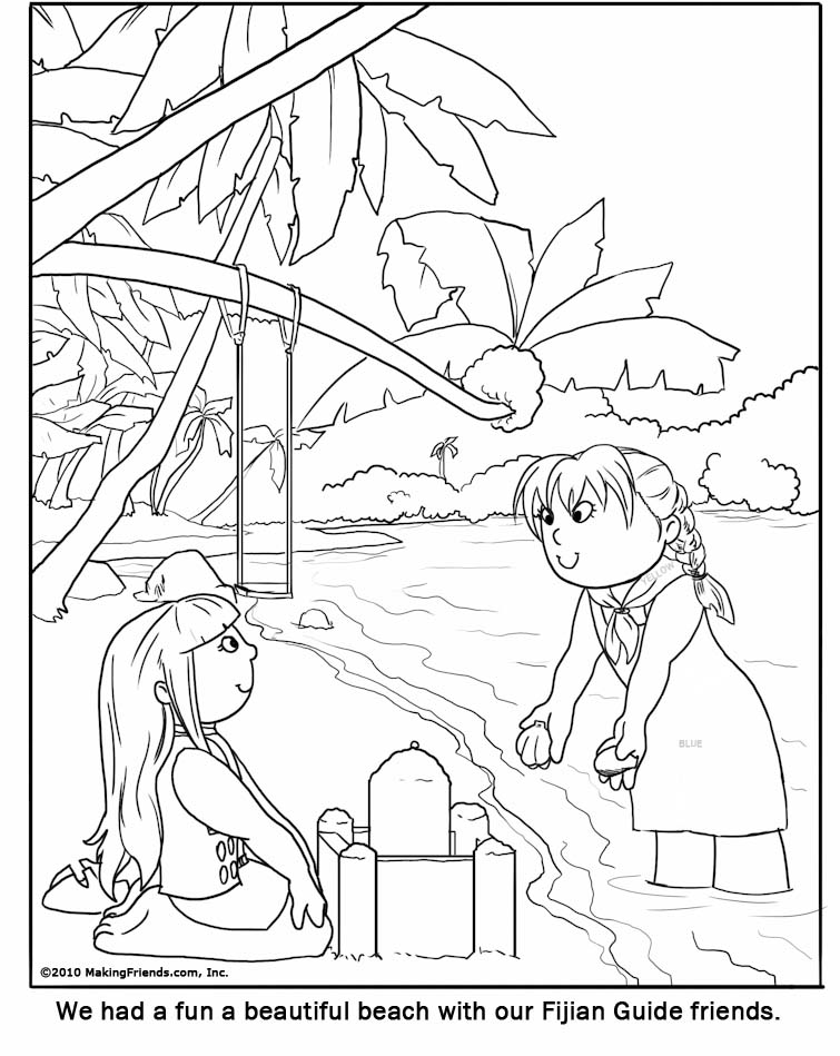 Coloring With Guide Coloring Pages