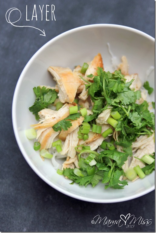 Chicken Pho #chicken #pho https://www.mamamiss.com ©2013