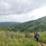 hiking at sierra madre