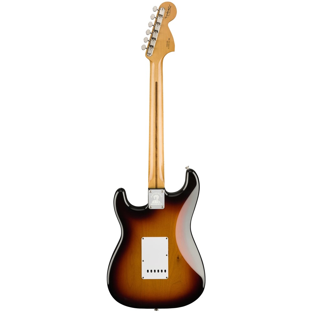 Fender Jimi Hendrix Strat Maple Fingerboard (3-Color Sunburst) inc Gig ...