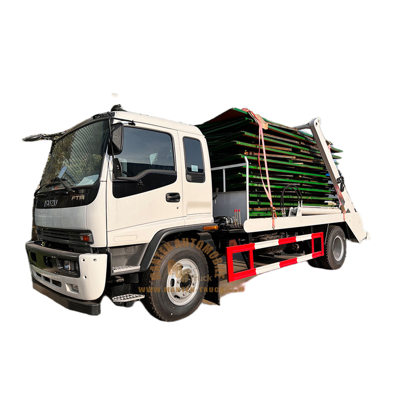 ISUZU 4x2 8m³-10m³ Skip Loader Garbage Truck