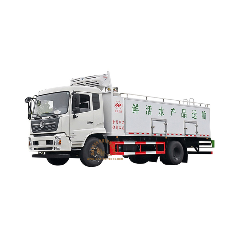 Dongfeng 4x2 10cbm Live Fish Transport Truck