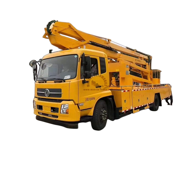 24m Dongfeng Kingrun 4x2 Folding Boom Aerial Working Truck