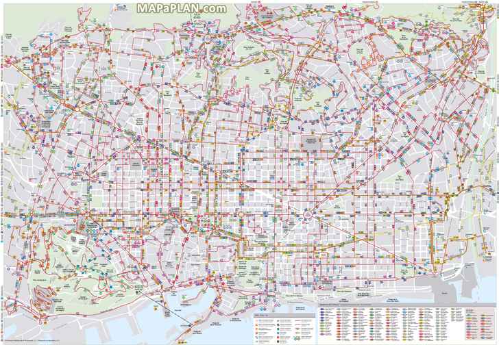 Barcelona Tourist Attractions Map Pdf Free - Infoupdate.org