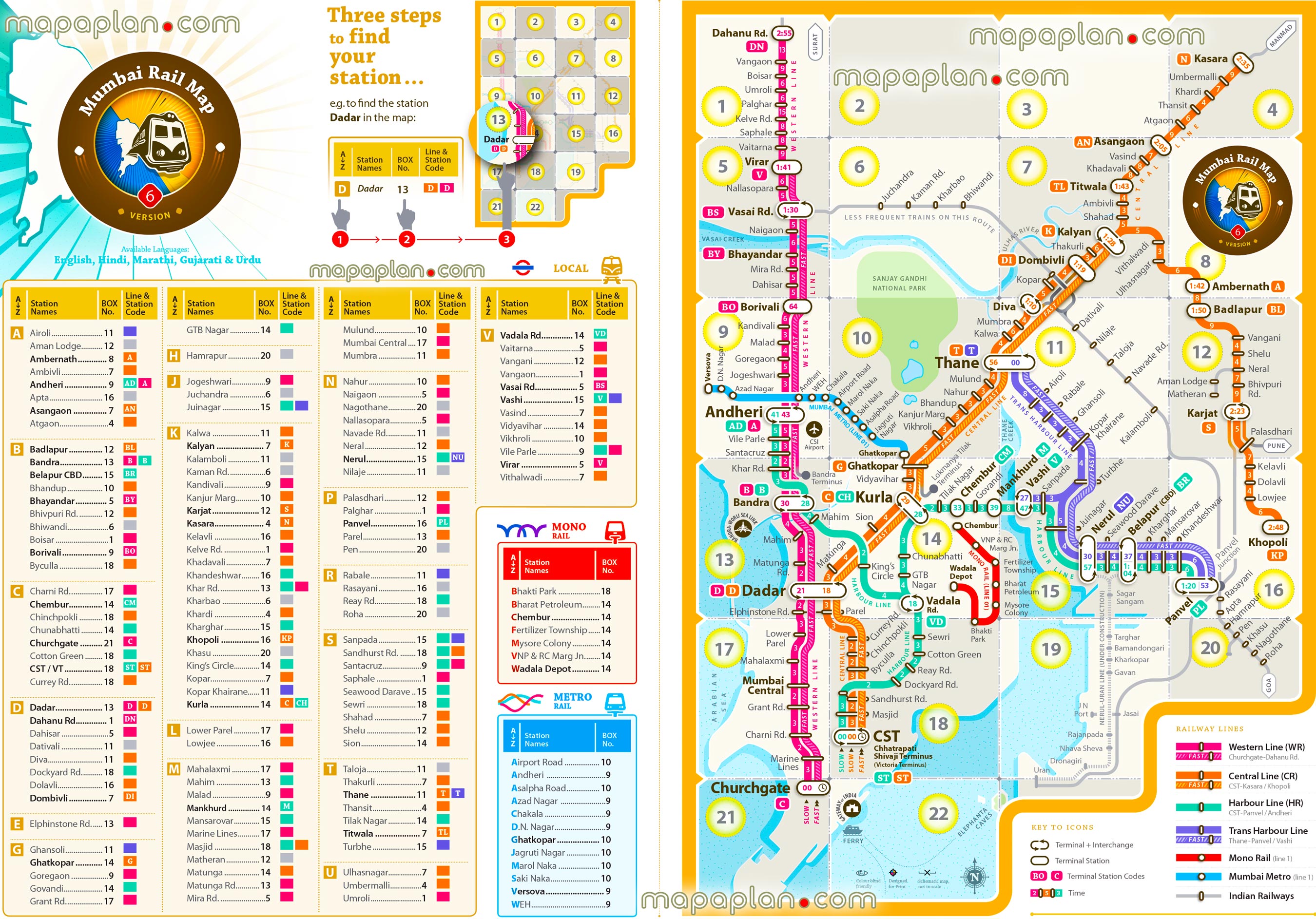 Mumbai Railway Metro Map Train Maps - vrogue.co