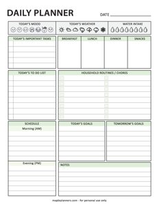 ADHD Adult Planner