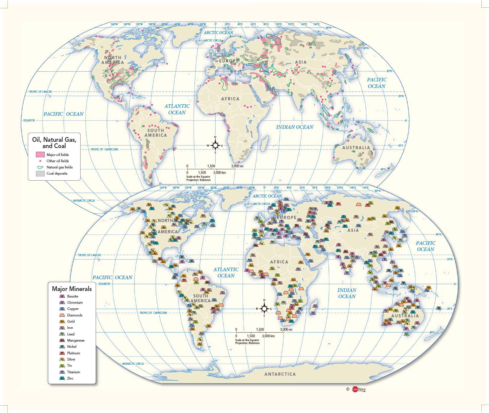 Map Of World Resources