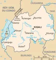 Carte Rwanda