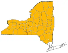 Map Upstate Ny