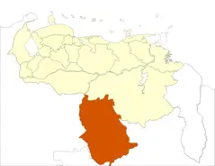 Venezuela Amazonas State Location