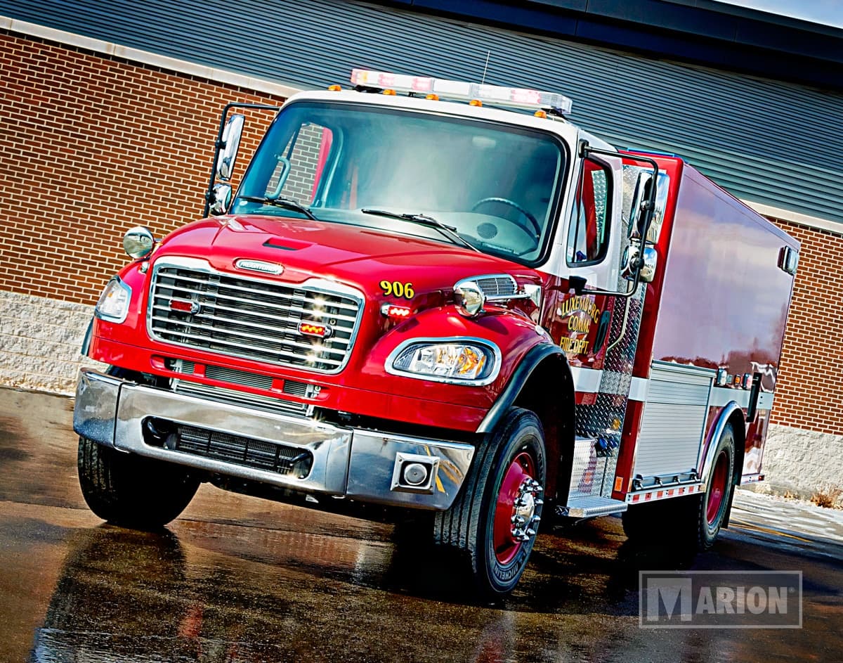 Luxemburg Fire Department Tanker Truck