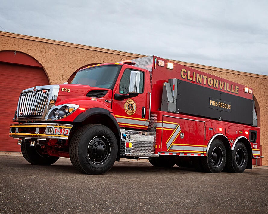 Clintonville Fire Department Tanker Truck