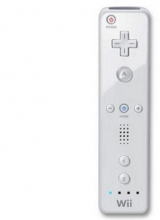 Wii-afstandsbediening Wit zonder Hoes met Karakter/Beschadiging voor Nintendo Wii