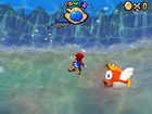 Modello del Pesce Smack in Super Mario 64 (sinistra) e screenshot da Super Mario 64 DS (destra)