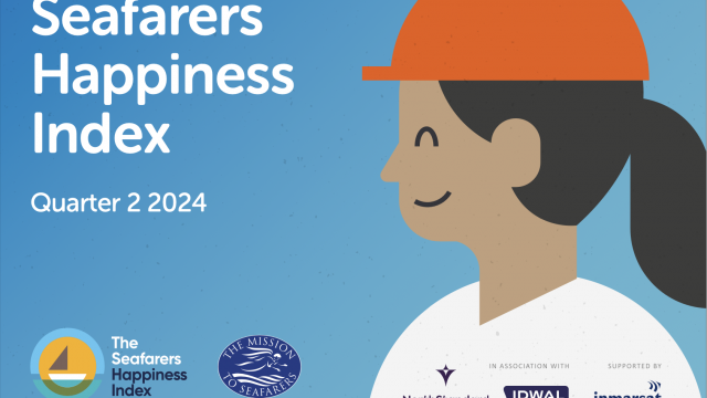 Seafarers Happiness Index shows modest rise in well-being in Q2 2024