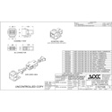 OCC AKSCM01 KMJ Snap-In SC MultiMode Adapter - Office White