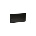 Penn Elcom R1272/6UK 6RU Hinged Rack Panel with Slam Lock - Black