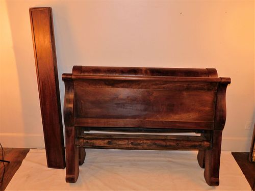 EMPIRE MAHOGANY SLEIGH   383dad