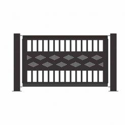 Artfully Designed Heavy Duty Aluminum Fence Panels | Enhance Your ...