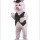 Pig Mascot Costume Businessman