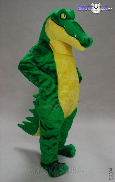 Croc, Deluxe Adult Size Crocodile Mascot Costume - 46313 - MaskUS.com