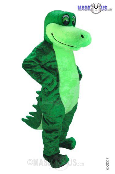 Friendly Gator, Deluxe Adult Size Alligator Mascot Costume - T0204 ...