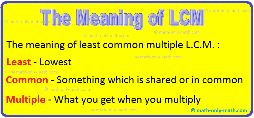 What are multiples? ‘The product obtained on multiplying two or more whole numbers is called a multiple of that number or the numbers being multiplied.’ We know that when two numbers are multiplied the result is called the product or the multiple of given numbers.