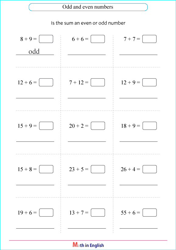 Printable primary math worksheet for math grades 1 to 6 based on the ...