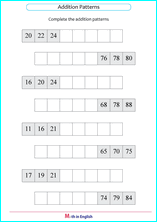 Grade 1 addition with sums up to 100 (with regrouping) math school ...