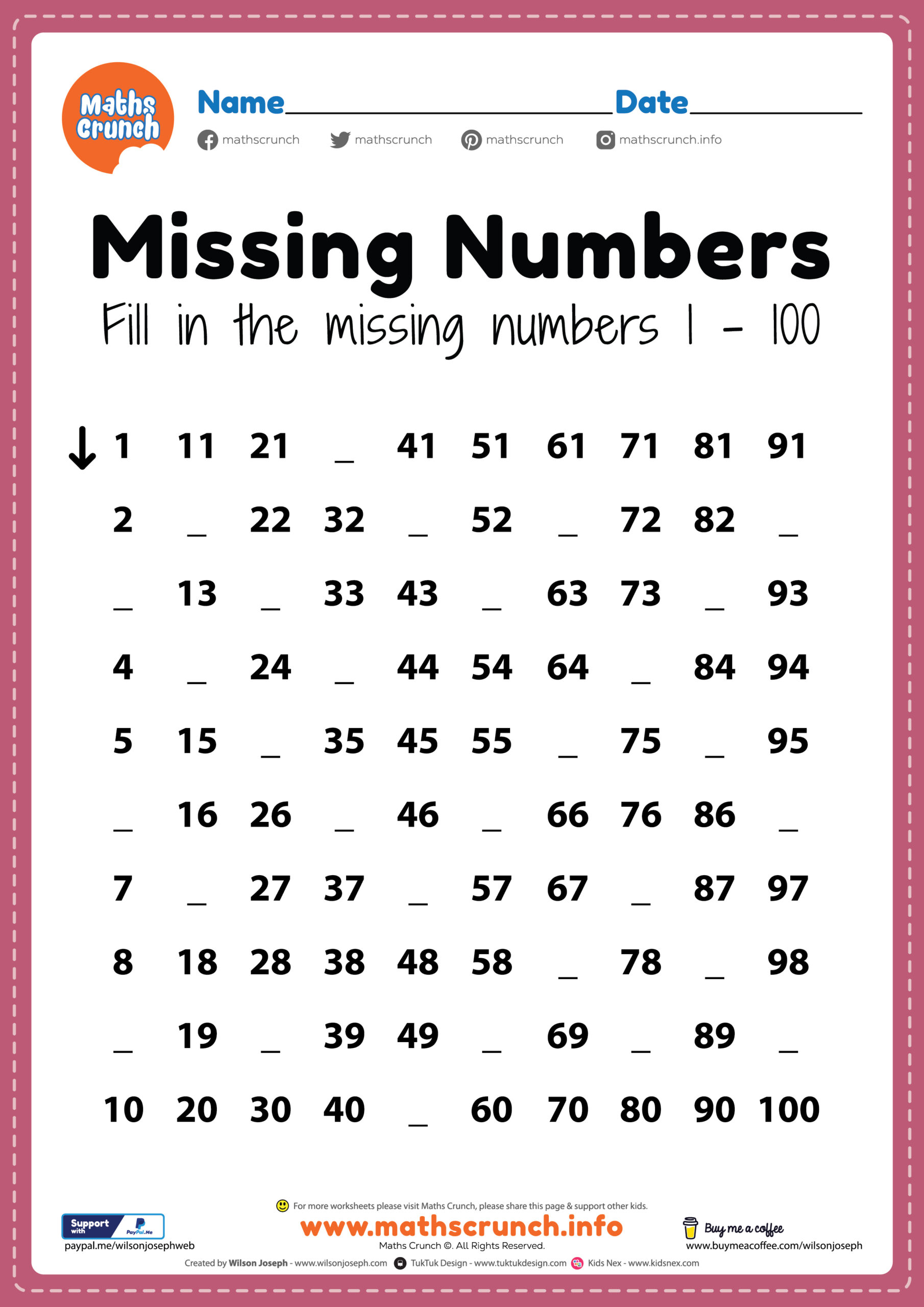 Counting Free Printable Kindergarten Math Worksheets - vrogue.co