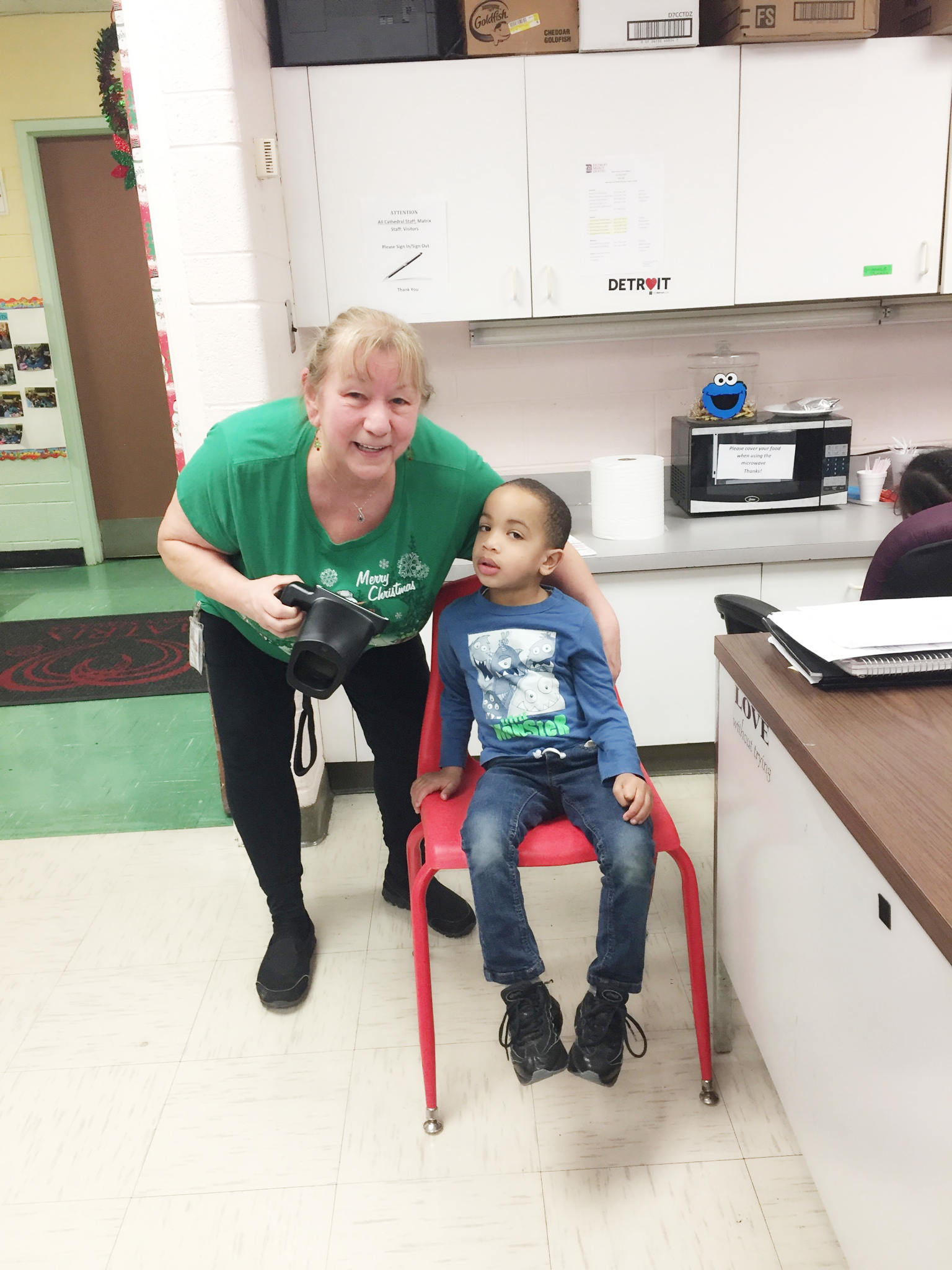 Our Matrix Head Start’s hearing and vision screening! - Matrix Human ...